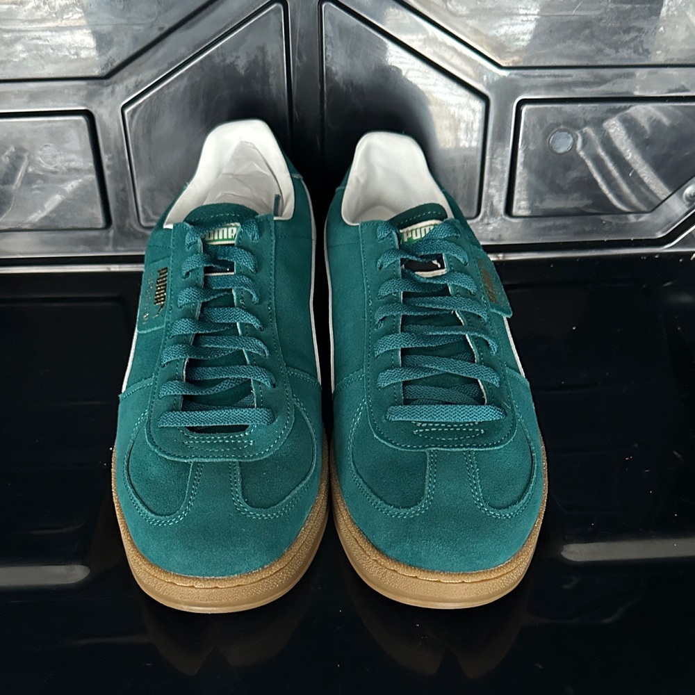 Puma Super Team SD Men's Green Sneakers